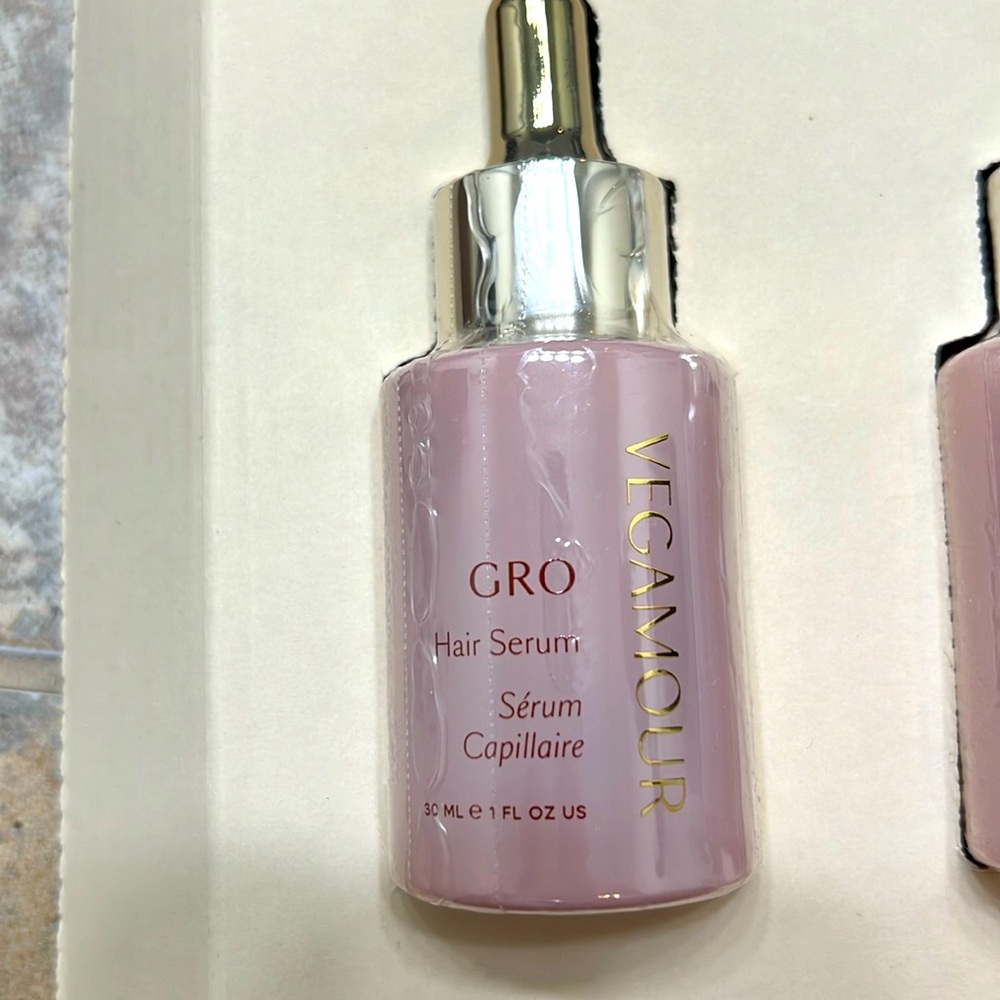 COPY - Vegamour GRO hair serum. One bottle sealed, unopened available.